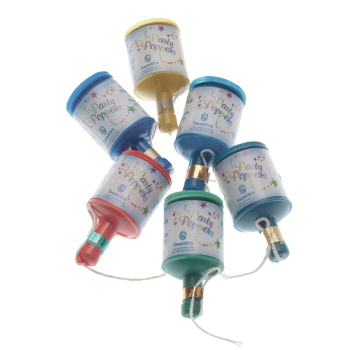Party Poppers (144 Pack) Multiple Colours Party Poppers (144 Pack) Multiple Colours