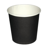 Fiesta Recyclable Espresso Cup Single Wall Black114ml(50Pack)
