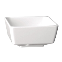 APS Float White Square Bowl 10 in