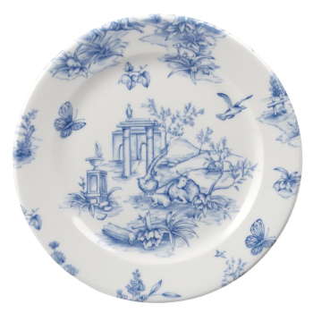 Vintage Prints Tea Plates 170m Prague Toile Print (Qty 6) Vintage Prints Tea Plates 170m Prague Toile Print (Qty 6)