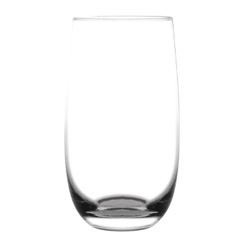 Olympia Rounded Crystal Hi Ball Glasses 390ml (Pack of 6) Olympia Rounded Crystal Hi Ball Glasses 390ml (Pack of 6)