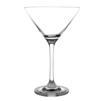 Olympia Bar Collection Crystal Martini Glasses 275ml (Qty 6) Olympia Bar Collection Crystal Martini Glasses 275ml (Qty 6)