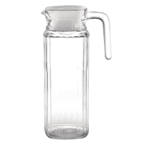 Olympia Ribbed Glass Jugs 1Ltr (6 Pack) Olympia Ribbed Glass Jugs 1Ltr (6 Pack)