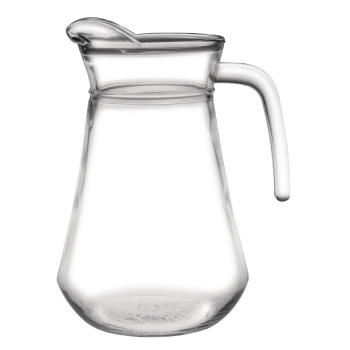 Olympia Glass Jugs 1Ltr (6 Pack) Olympia Glass Jugs 1Ltr (6 Pack)