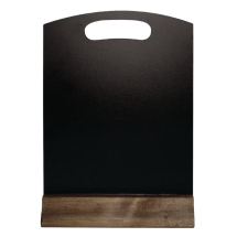 Olympia Wooden Table Top Black board 225 x 150mm