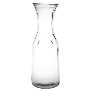 Olympia Glass Carafe 1Ltr (Pack of 6) (35oz) Olympia Glass Carafe 1Ltr (Pack of 6) (35oz)