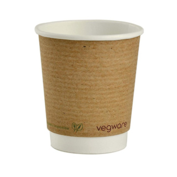Vegware Hot Cups 8oz Pack of 500