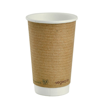 Vegware Hot Cups 16oz (400 Pack) Vegware Hot Cups 16oz (400 Pack)