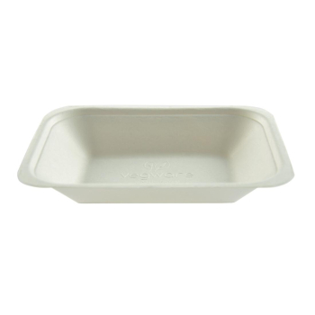 Vegware Compostable Bagasse Chip Trays 175mm (500 pack) Vegware Compostable Bagasse Chip Trays 175mm (500 pack)