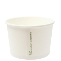Compostable Hot Food Pots 230ml / 8oz (1000 pack) Compostable Hot Food Pots 230ml / 8oz (1000 pack)