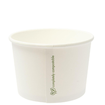 Compostable Hot Food Pots 230ml / 8oz (1000 pack) Compostable Hot Food Pots 230ml / 8oz (1000 pack)