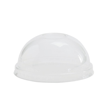 Compostable Cold Food Pot Domed Lids 170ml (Pack 1000) Compostable Cold Food Pot Domed Lids 170ml (Pack 1000)