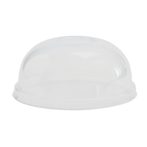Compostable Cold Food Pot Domed Lids 350ml (Pack 500) Compostable Cold Food Pot Domed Lids 350ml (Pack 500)