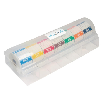 Dissolvable Colour Coded Food Labels with 2Inch Dispenser