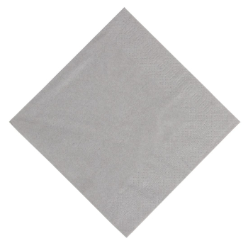 Duni Lunch Napkin Grey 330mm 3Ply - Pack of 1000 Duni Lunch Napkin Grey 330mm 3Ply - Pack of 1000