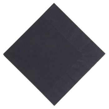 Duni Lunch Napkin Black 330mm Duni Lunch Napkin Black 330mm