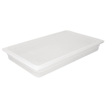 Vogue Polypropylene 1/1 Gastro norm Container with Lid 150mm