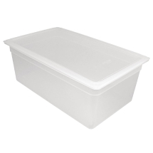 Vogue Polypropylene 1/1 Gastro norm Container with Lid 200mm