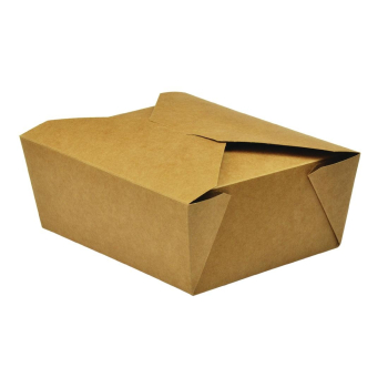 Compostable Paperboard Food Boxes No.8 46oz (300 Pack) Compostable Paperboard Food Boxes No.8 46oz (300 Pack)