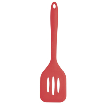 Kitchen Craft Silicone Flexibl e Slotted Turner Red 31cm
