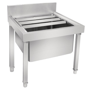 Vogue Stainless Steel Mop Sink Vogue Stainless Steel Mop Sink