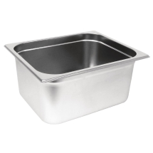 Vogue Stainless Steel Heavy Du ty GN 1/2 Pan 150mm
