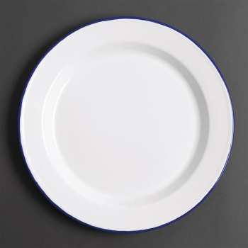 Olympia Enamel Dinner Plate 245mm Pack of 6