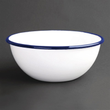 Olympia Enamel Pudding Bowl 155mm Pack of 6