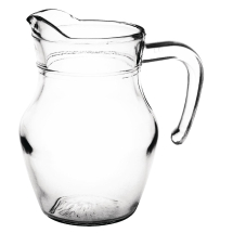 Olympia Glass Jug 0.5Ltr Pack of 6