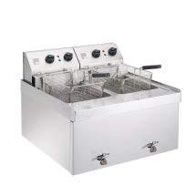 Parry Double Tank Countertop F ryer NPDF6 Parry Double Tank Countertop F ryer NPDF6
