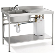 Parry Stainless Steel Fully As sembled Sink 1200mm