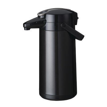 Bravilor Furento 2.2Ltr Airpot with Pump Action Metalic Blac