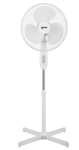 16" Oscillating Standing Fan White - 3 Speed Settings