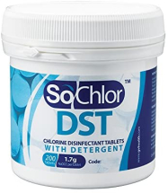 SoChlor Disinfectant Tablets 1.7g - 200 Tabs (Single Tub)