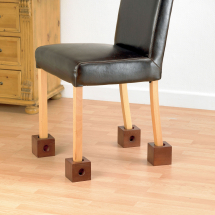 Wooden Chair Raisers (set of 4 ) 3 inches