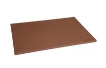 Hygiplas Low Density Chopping Board - Brown 450x300x10mm