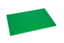 Hygiplas Low Density Chopping Board - Green 450x300x10mm