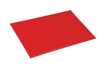 Hygiplas Low Density Chopping Board - Red 450x300x10mm