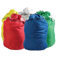 Safeknot Blue Laundry Bag Elasticated Top/Web Closure