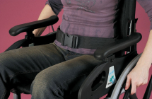 Wheelchair/Shower Chair Lap Belt with Buckle - 70inch
