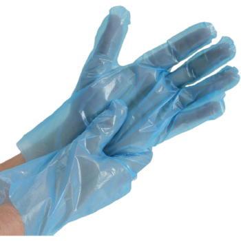 Blue Food Prep Gloves - Large x Pack of 100 Blue Food Prep Gloves - Large x Pack of 100