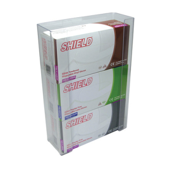 Triple Glove Box Holder X 2 PVC 392x266x99mm Triple Glove Box Holder X 2 PVC 392x266x99mm