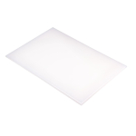 High Density White Chopping Board Standard 450x300x12mm