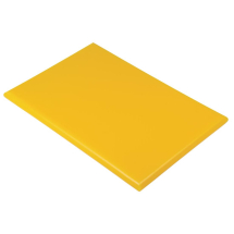 Hygiplas Extra Thick High Dens ity Yellow Chopping Board