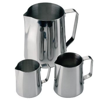 Olympia Stainless Steel Milk Jug 2Ltr (77oz) Olympia Stainless Steel Milk Jug 2Ltr (77oz)