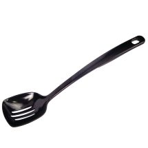 Black Slotted Serving Spoon 12 inch