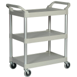 Rubbermaid Compact Utility Trolley Platinum Rubbermaid Compact Utility Trolley Platinum