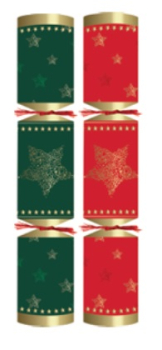12Inch Merry & Bright Crackers Pack of 50 12Inch Merry & Bright Crackers Pack of 50