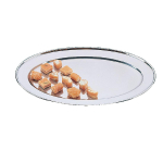 Olympia Stainless Steel Oval Serving Tray 450mm