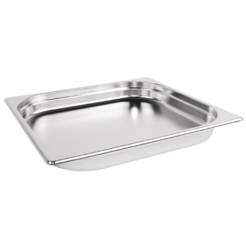 Vogue Stainless Steel 2/3 Gast ronorm Pan 40mm